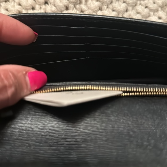 Gucci Black Leather Chain Wallet - Picture 3 of 4